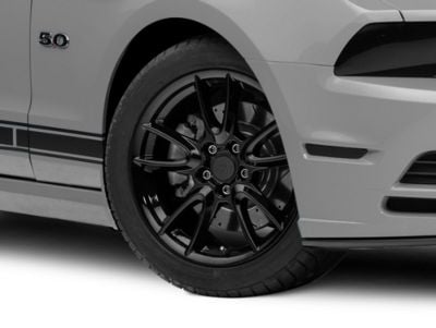 Track Pack Style Gloss Black Wheel; 19x8.5; 48mm Offset (10-14 Mustang)