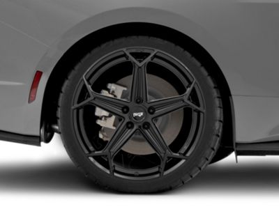 Niche Mustang Arrow Gloss Black Wheel; Rear Only; 20x10.5; 40mm