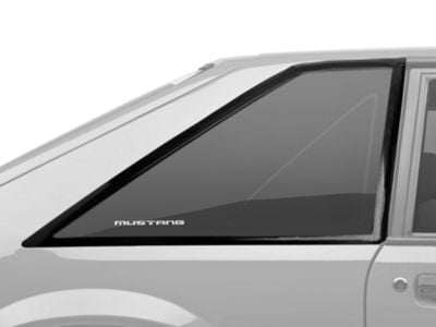 OPR Quarter Window Molding Cover Kit (87-93 Mustang Hatchback)