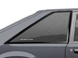 OPR Quarter Window Molding Cover Kit (87-93 Mustang Hatchback)