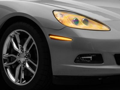 Raxiom Axial Series LED Side Markers; Smoked (05-13 Corvette C6)