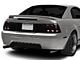 Raxiom Icon LED Tail Lights; Black Housing; Smoked Lens (99-04 Mustang, Excluding 99-01 Cobra)