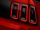 Raxiom Icon LED Tail Lights and Sequential Tail Light Kit; Black Housing; Smoked Lens (99-04 Mustang, Excluding 99-01 Cobra)