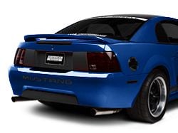 SEC10 Lower Rear Valance Accent; Matte Black (99-04 Mustang GT, V6, Mach 1; 1999 Mustang Cobra)