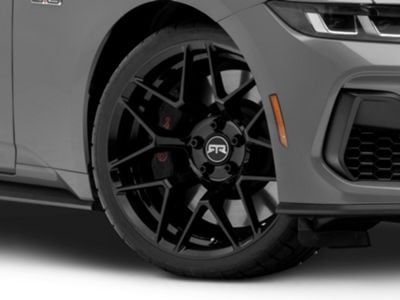 RTR Mustang Tech 7 Gloss Black Wheel; 20x9.5; 33mm Offset 852GB-2096533 ...