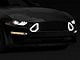 RTR Grille with LED Accent Vent Lights (18-23 Mustang GT, EcoBoost)