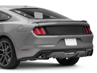 Saleen Decklid Panel; Black (15-17 Mustang)