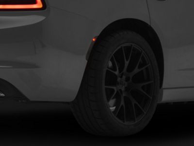 SEC10 Honeycomb Rear Marker Light Tint; Smoked (11-23 Charger)
