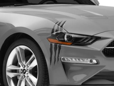 SEC10 Claw Marks; Gloss Black (Universal; Some Adaptation May Be Required)