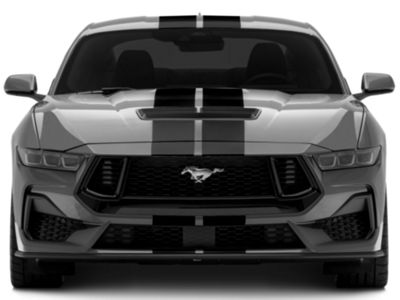 SEC10 Mustang Lemans Stripes; Gloss Black; 8-Inch 437832 (24