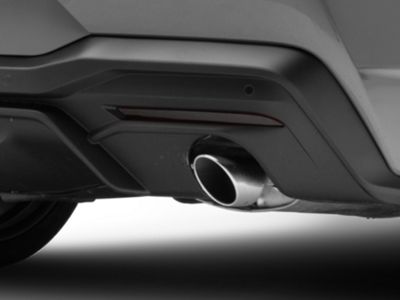 SEC10 Rear Bumper Marker Tint; Smoked (2024 Mustang)