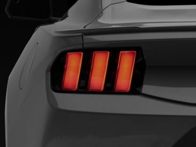 SEC10 Tail Light Tint; Smoked (2024 Mustang)
