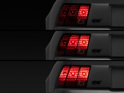 Raxiom Mustang Sequential Tail Light Kit; Plug-and-Play