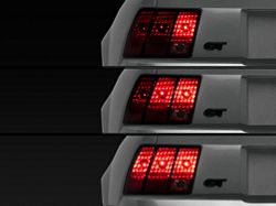 Raxiom Sequential Tail Light Kit; Plug-and-Play Harness (96-04 Mustang, Excluding 99-01 Cobra)