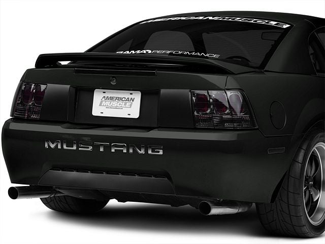 Altezza Tail Lights; Black Housing; Smoked Lens (99-04 Mustang, Excluding 99-01 Cobra)