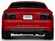 Altezza Tail Lights; Black Housing; Smoked Lens (96-98 Mustang)