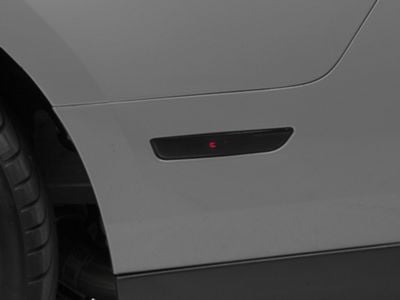 SEC10 Quarter Marker Light Tint; Smoked (10-12 Mustang)