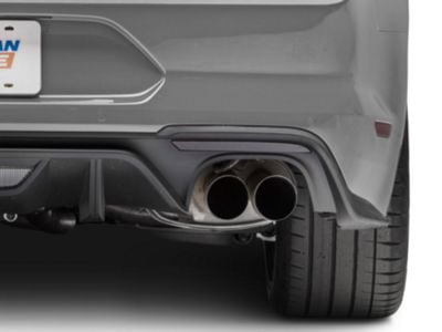 SEC10 Rear Bumper Marker Tint; Smoked (18-23 Mustang GT, EcoBoost, GT500)