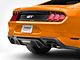 SEC10 Rear Bumper Marker Tint; Smoked (18-23 Mustang GT, EcoBoost, GT500)