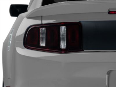 SEC10 Tail Light Tint; Smoked (10-12 Mustang)