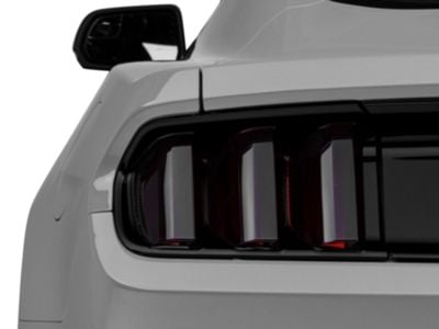 SEC10 Tail Light Tint; Smoked (15-17 Mustang; 18-20 Mustang GT350)
