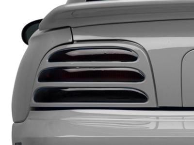 SEC10 Tail Light Tint; Smoked (94-95 Mustang)