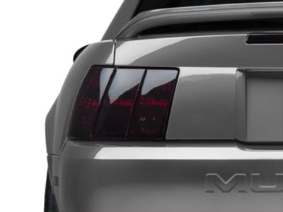 SEC10 Tail Light Tint; Smoked (99-04 Mustang)