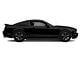 Bullitt Solid Gloss Black Wheel; 17x8 (05-09 Mustang GT, V6)