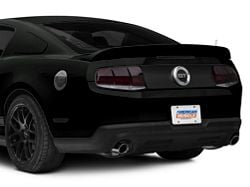 SpeedForm Decklid Blackout Decal; Matte Black (10-14 Mustang)