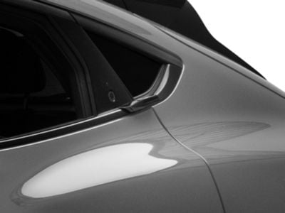 SpeedForm Rear Door Handles; Gloss Black (21-24 Mustang Mach-E)