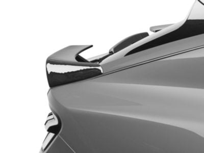 SpeedForm Rear Spoiler; Gloss Black (21-24 Mustang Mach-E)