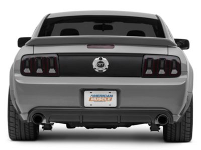 2005-2009 Ford Mustang Rear Deck Lid Trunk Honeycomb Blackout Vinyl Decal 12 thumbnail image