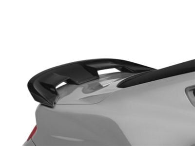 SpeedForm 2019 GT350 Style Rear Spoiler; Black (15-23 Mustang)