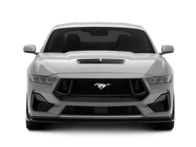 SpeedForm 3-Piece Chin Spoiler; Gloss Black (2024 Mustang GT, EcoBoost)