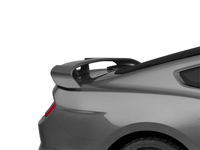 SpeedForm Performance Pack Style Rear Spoiler; Pre-Painted (15-22 Mustang Fastback)