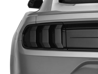 SpeedForm Tail Light Covers; Smoked (18-23 Mustang GT, EcoBoost, GT500)