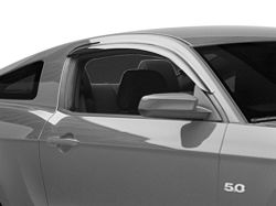 SpeedForm Window Deflectors; Smoked (10-14 Mustang Coupe)