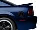 SpeedForm Bullitt Style Fuel Door; Black (94-04 Mustang)