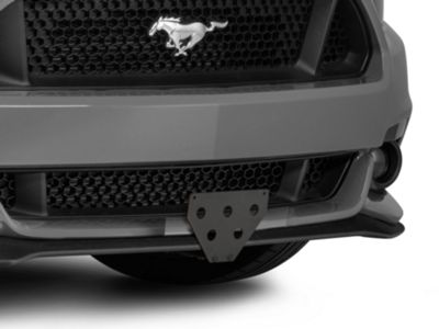 STO N SHO Front License Plate Bracket For 1987-1993 Ford Mustang LX - Removable Aluminum Mount