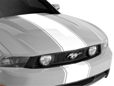 『TEN STRIPE S/S WHITE M』 SEC10 Mustang Super Snake Style Stripes; White 26155G94 (94