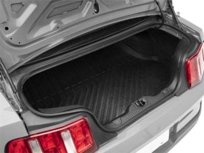 TruShield Precision Molded Cargo Liner; Black (05-14 Mustang Coupe)