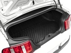 TruShield Precision Molded Cargo Liner; Black (05-14 Mustang Coupe)