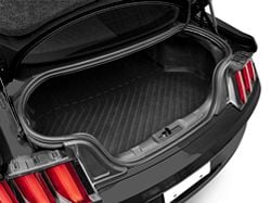 TruShield Precision Molded Cargo Liner; Black (15-23 Mustang w/o Subwoofer)
