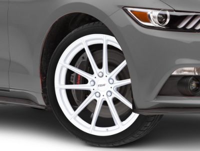 TSW Mustang Bathurst Silver Wheel; 20x9; 20mm Offset