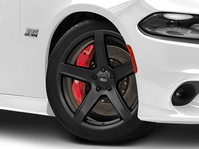 Voxx Replica Charger Hellcat 2 Style Matte Black Wheel; 20x9.5 HC2 295 ...