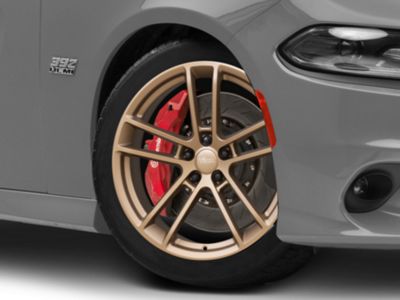 Voxx Replica Hellcat Widebody 2 Style Bronze Wheel; 20x9 (11-23 RWD Charger, Excluding Widebody)