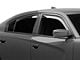 Weathertech Side Window Deflectors; Front and Rear; Dark Smoke (11-23 Charger)