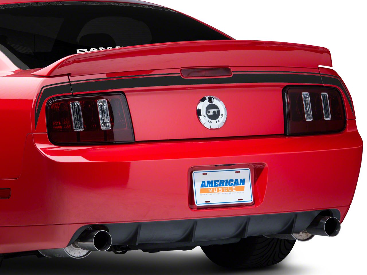 Mustang Decklid & Rear Bumper Decals 2005-2009