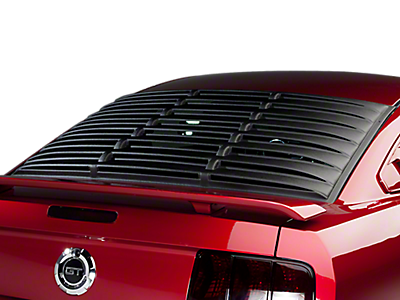 Mustang Louvers - Rear Window 2005-2009