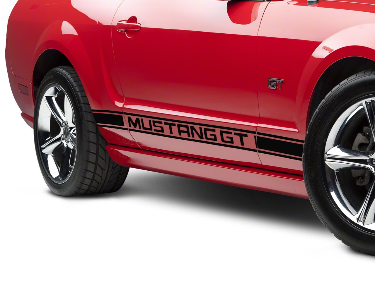 Mustang Rocker Panel & Side Stripes 2005-2009